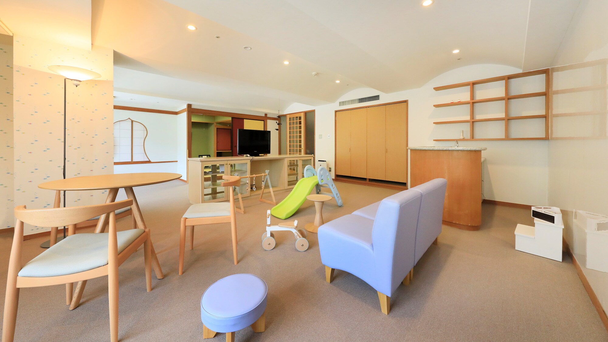 [Kids' room/playing in the river] Relax in the Japanese-style kids' room, which is the largest in the hotel *Example