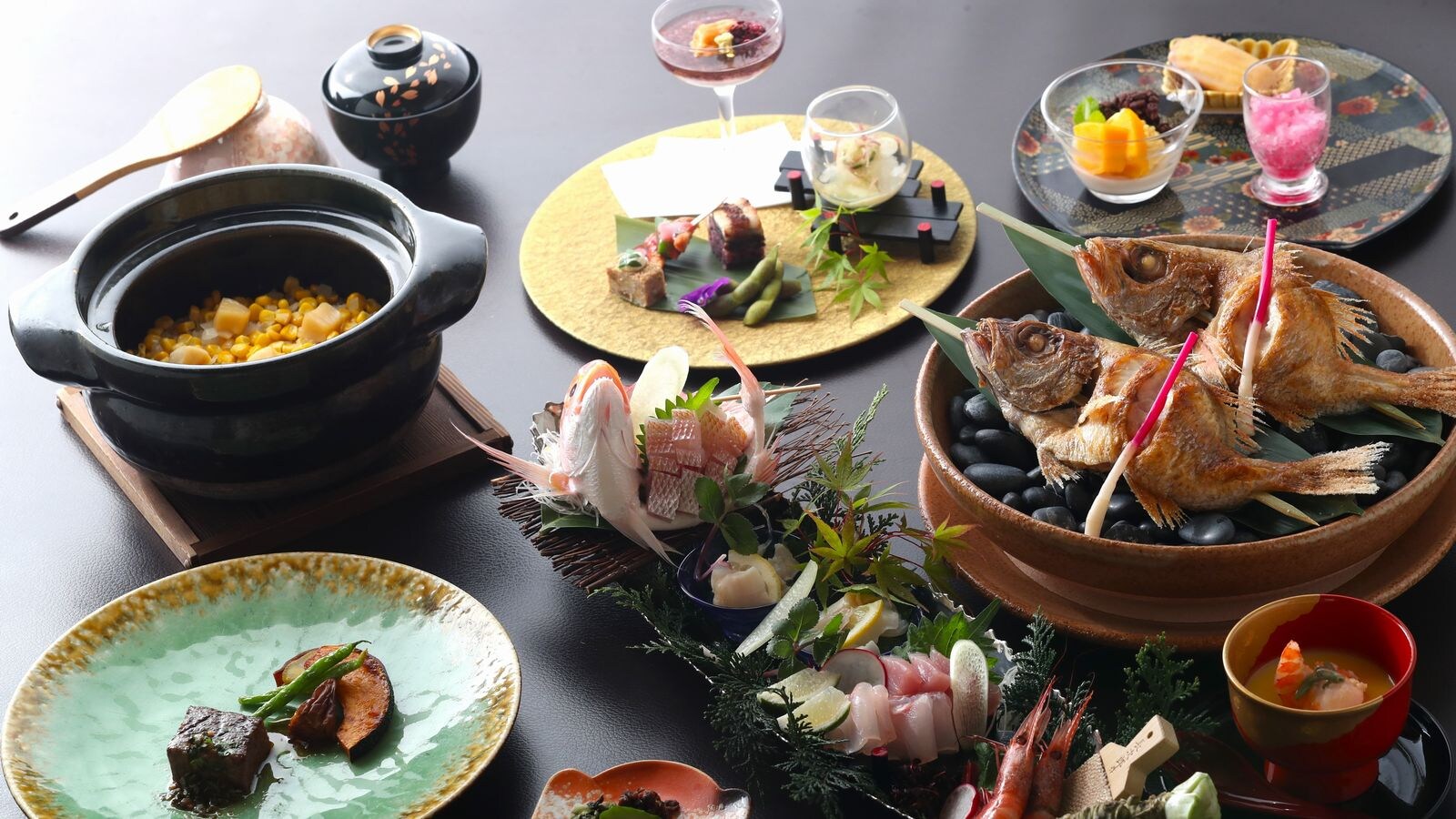 [Summer] Premium Plan - Kaiseki with Blackthroat Seaperch (*Image is for illustrative purposes only and may differ from actual dish)