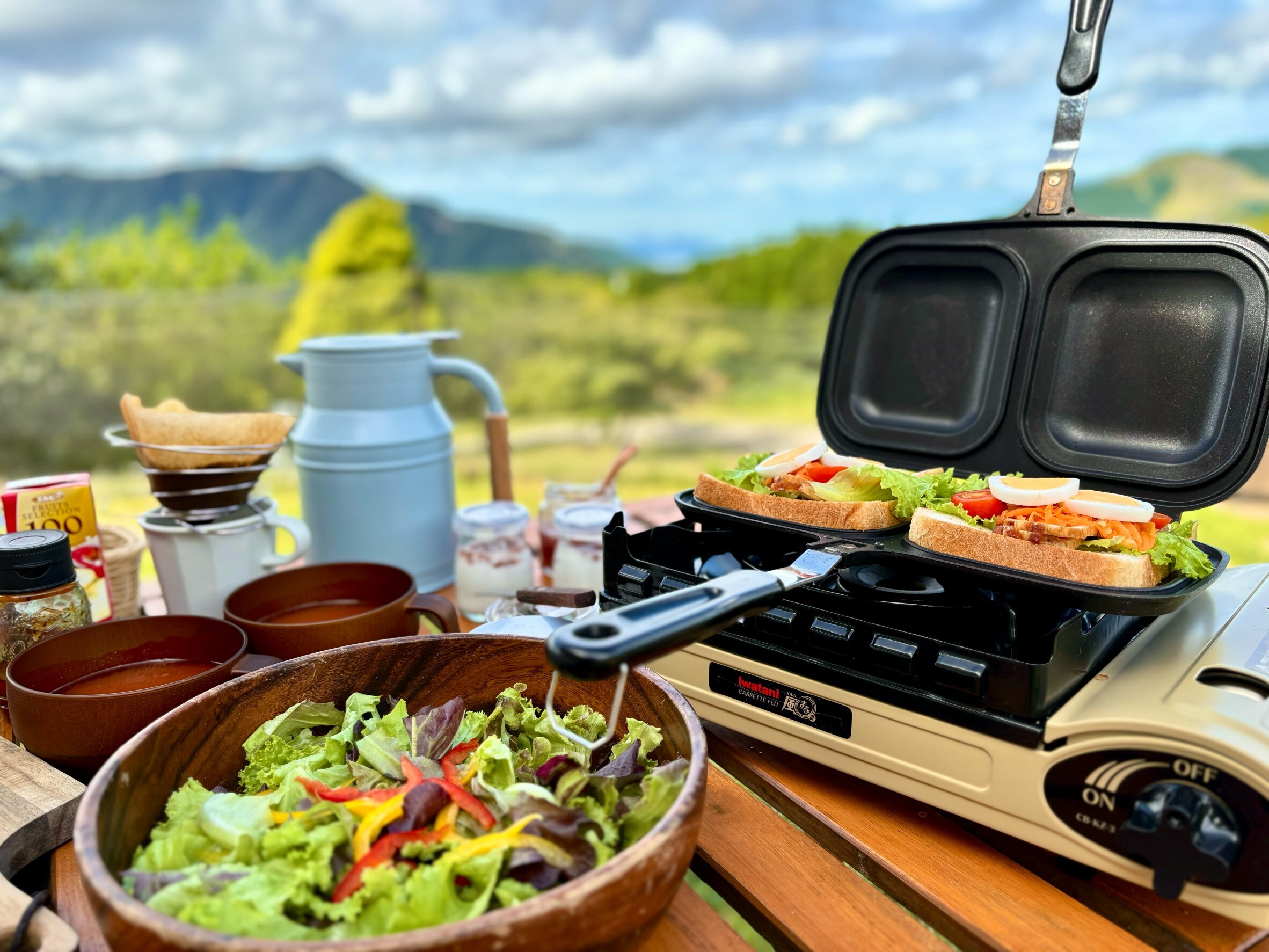 早餐也大量使用阿蘇食材