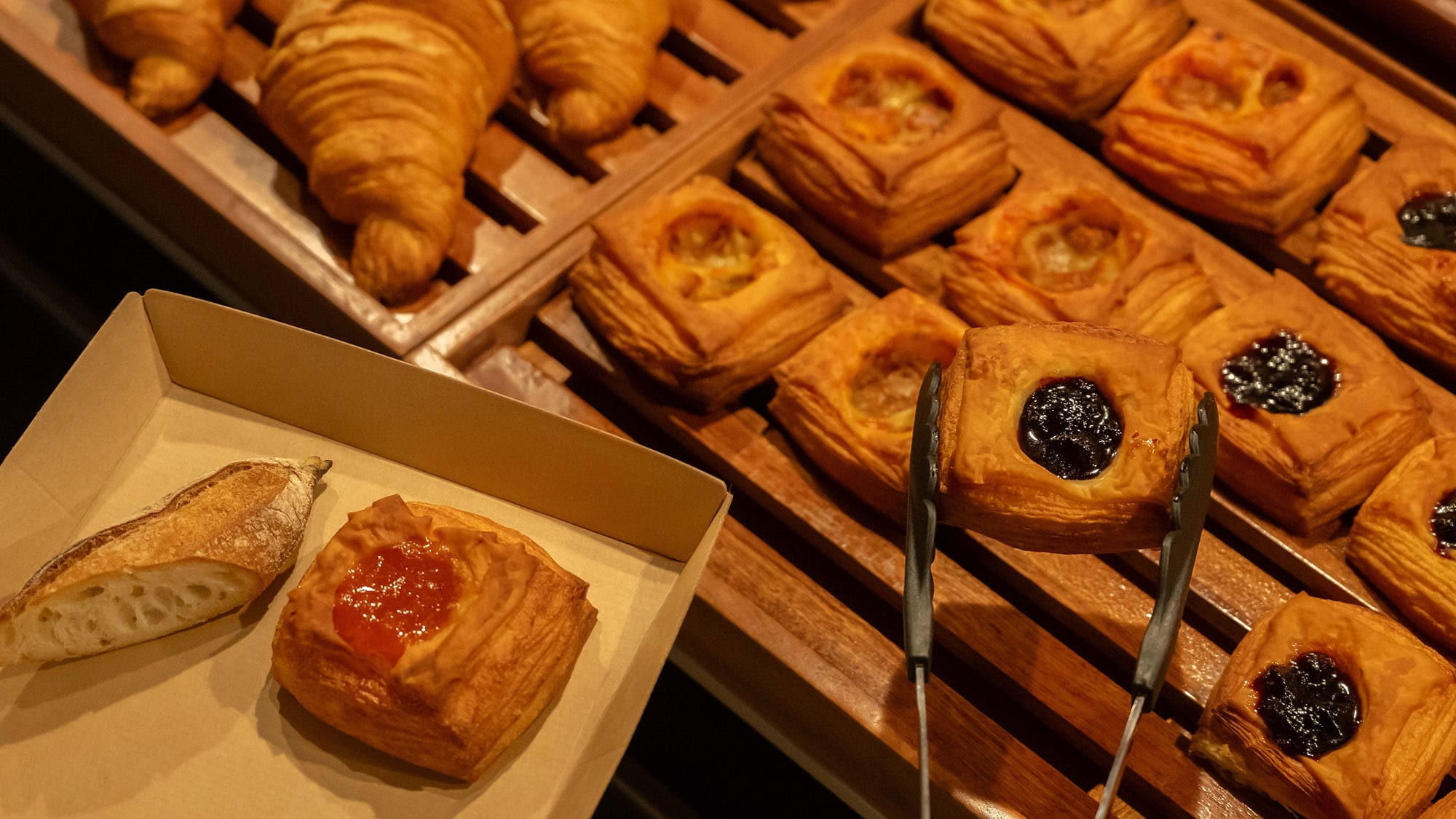 Freshly baked bread and Danish pastries are available in the lounge to accompany your relaxing time. *Free