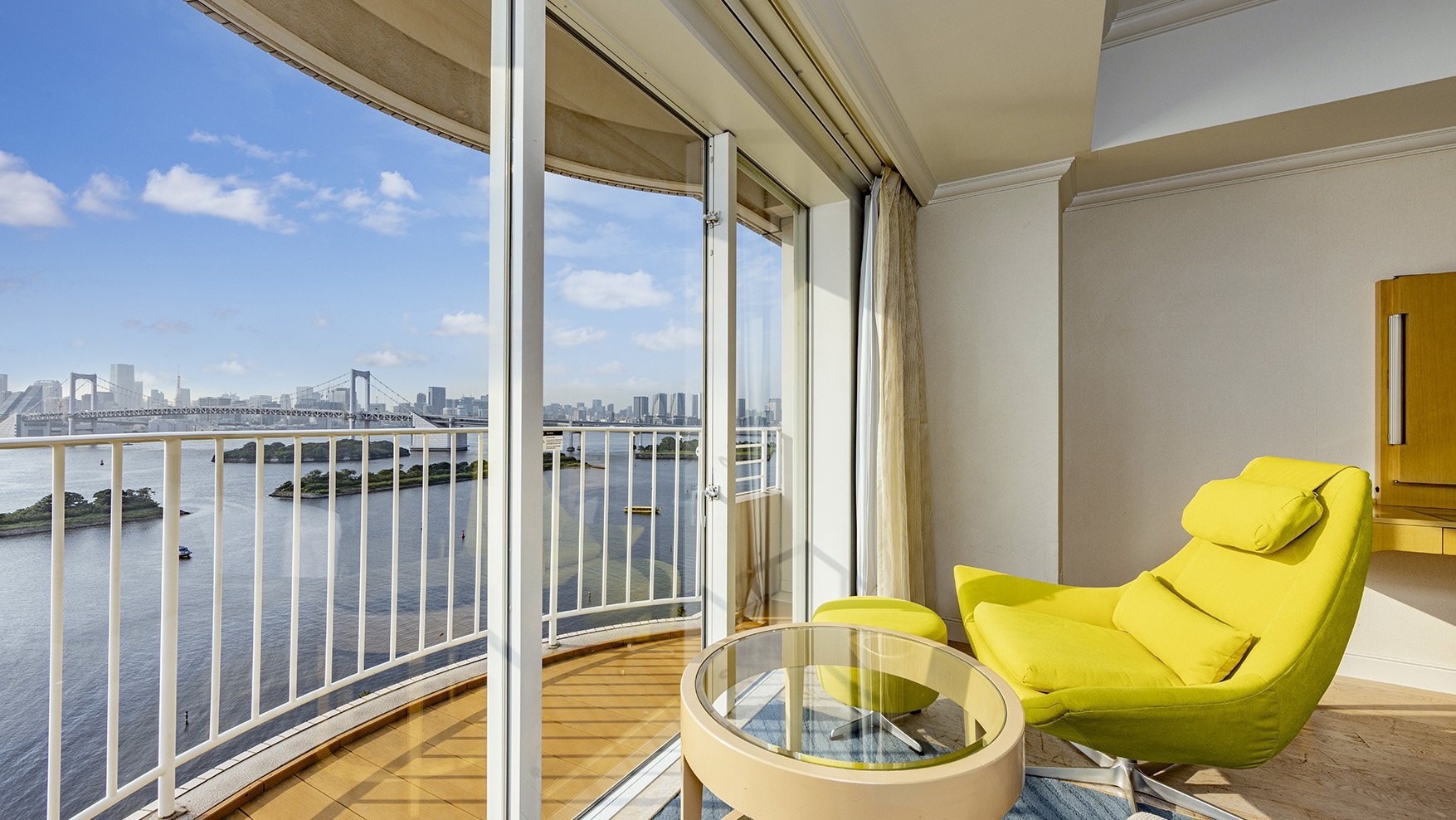 View from premium executive room