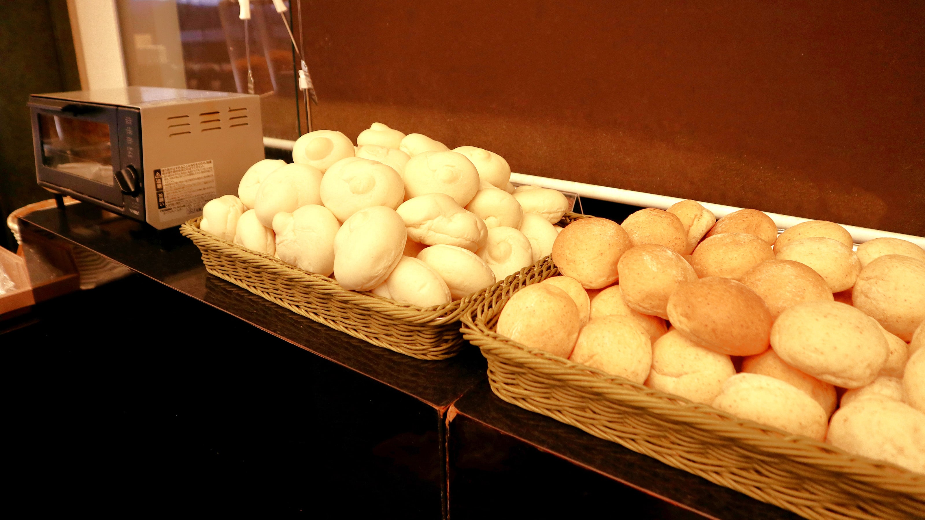 An example of a breakfast buffet