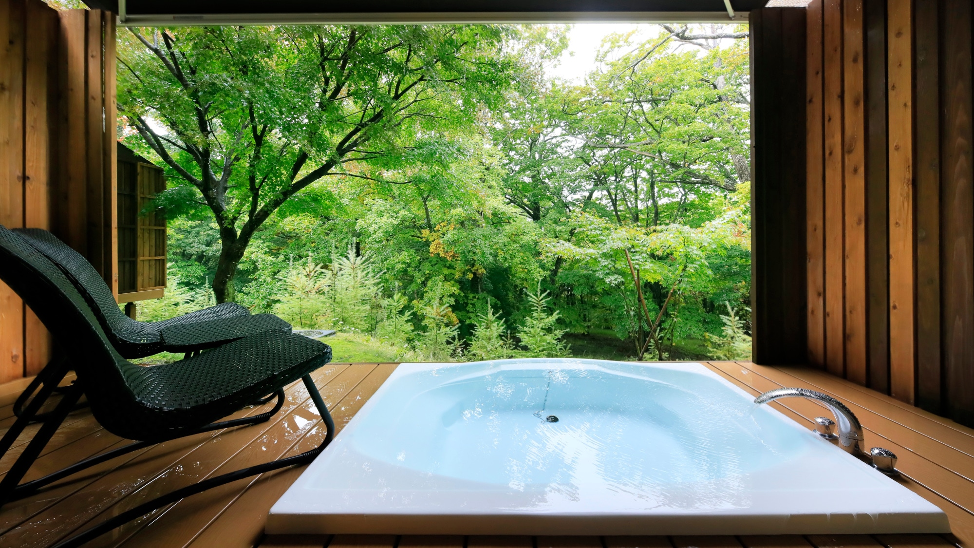 [With open-air bath] Japanese-style twin *