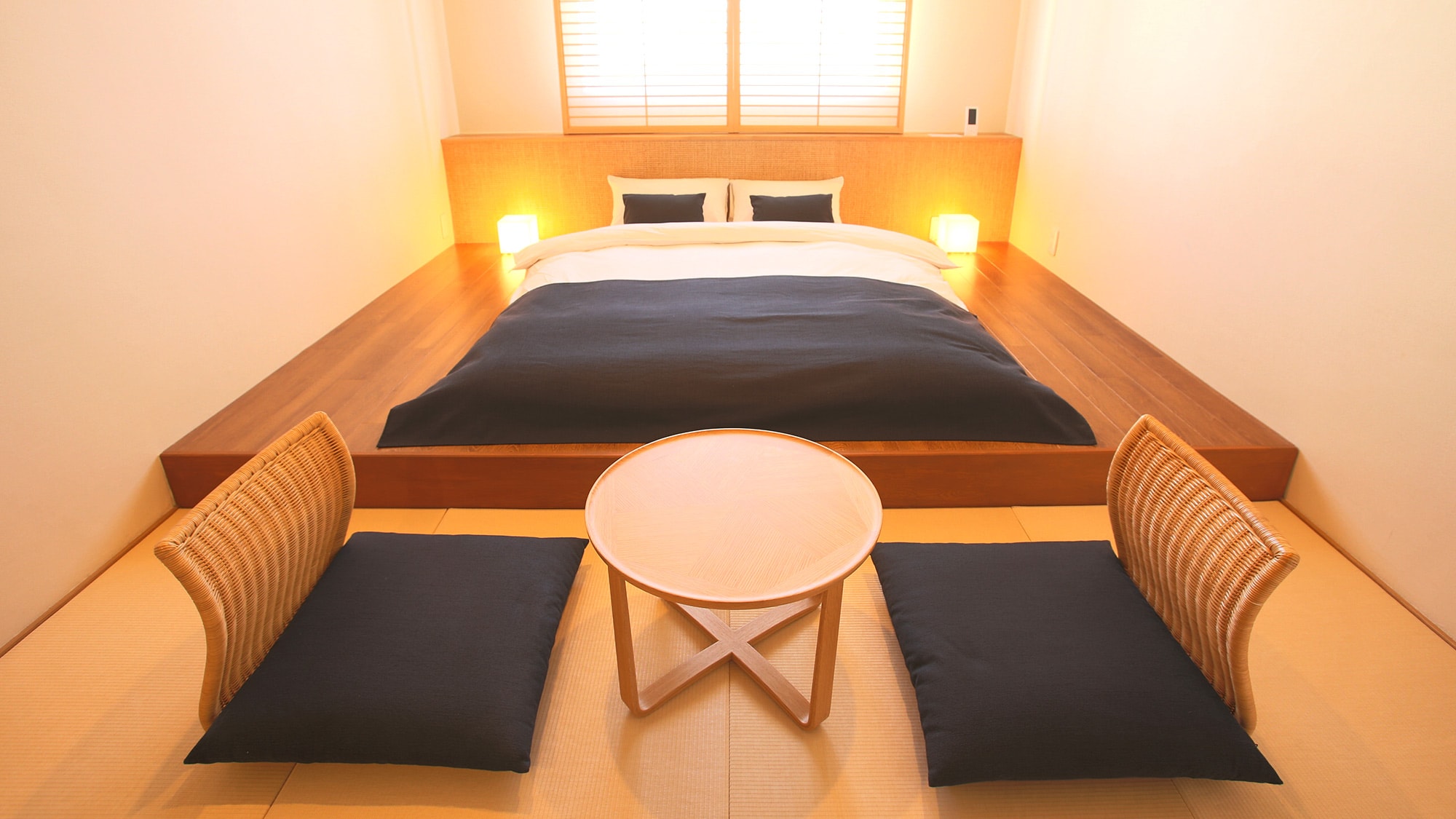 Phòng đôi kiểu Nhật (17m²) [Sức chứa 3 người]