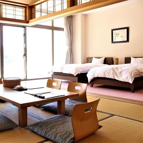 ★ For groups (Japanese and Western rooms 12 tatami mats)
