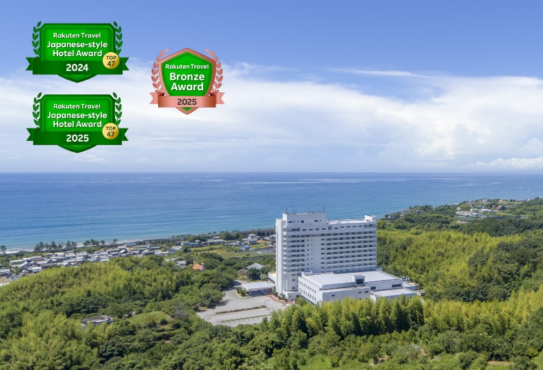 アワードエンブレム付き外観