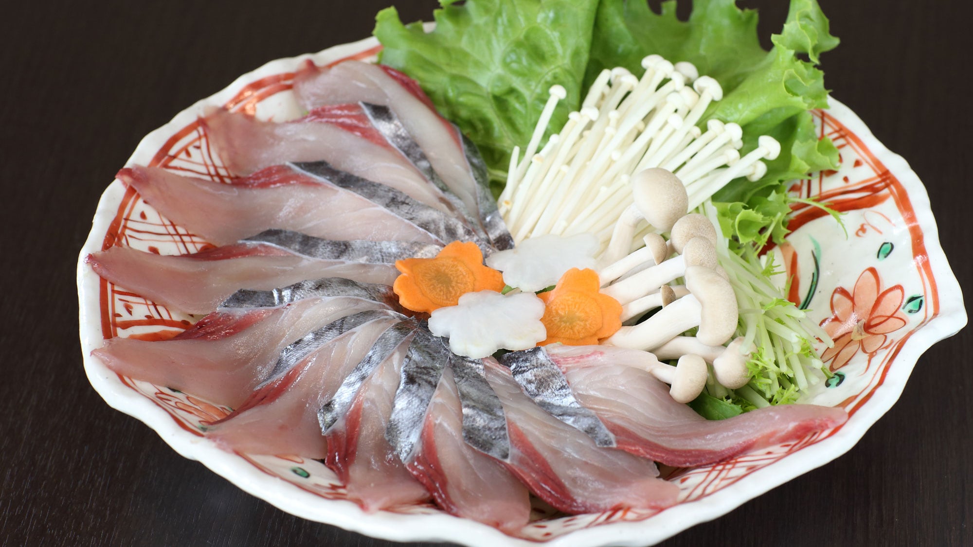 Spanish mackerel shabu-shabu