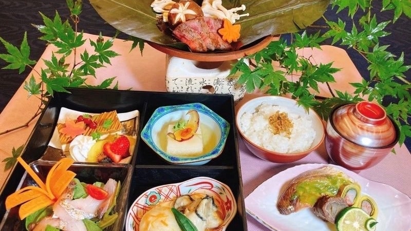 *標準“杜鵑花課程”/懷石料理示例