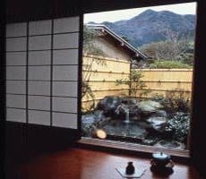 All rooms have an open-air bath