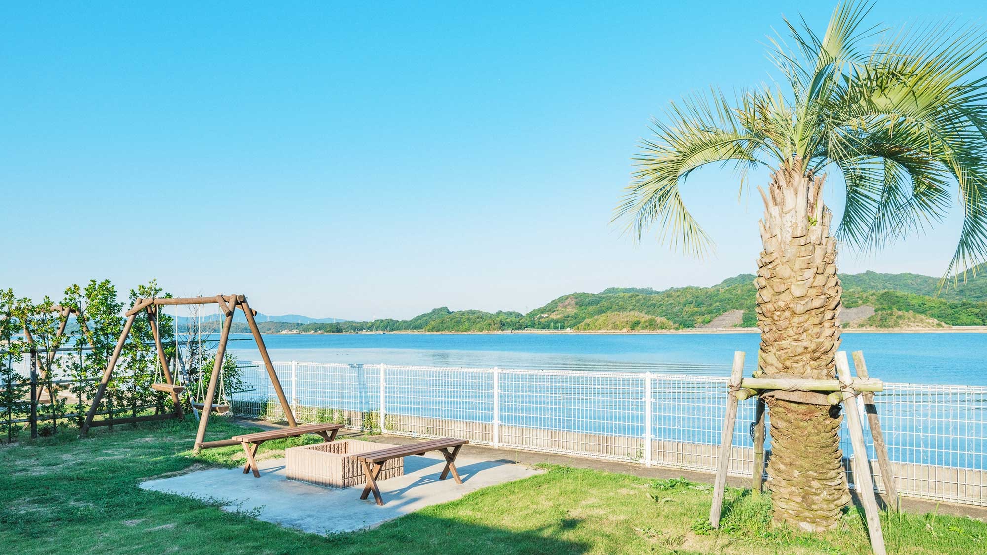 [Seaside trailer house] You can enjoy the sea breeze of the Amakusa sea.
