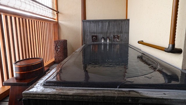 Guest room with open-air bath (open-air bath)