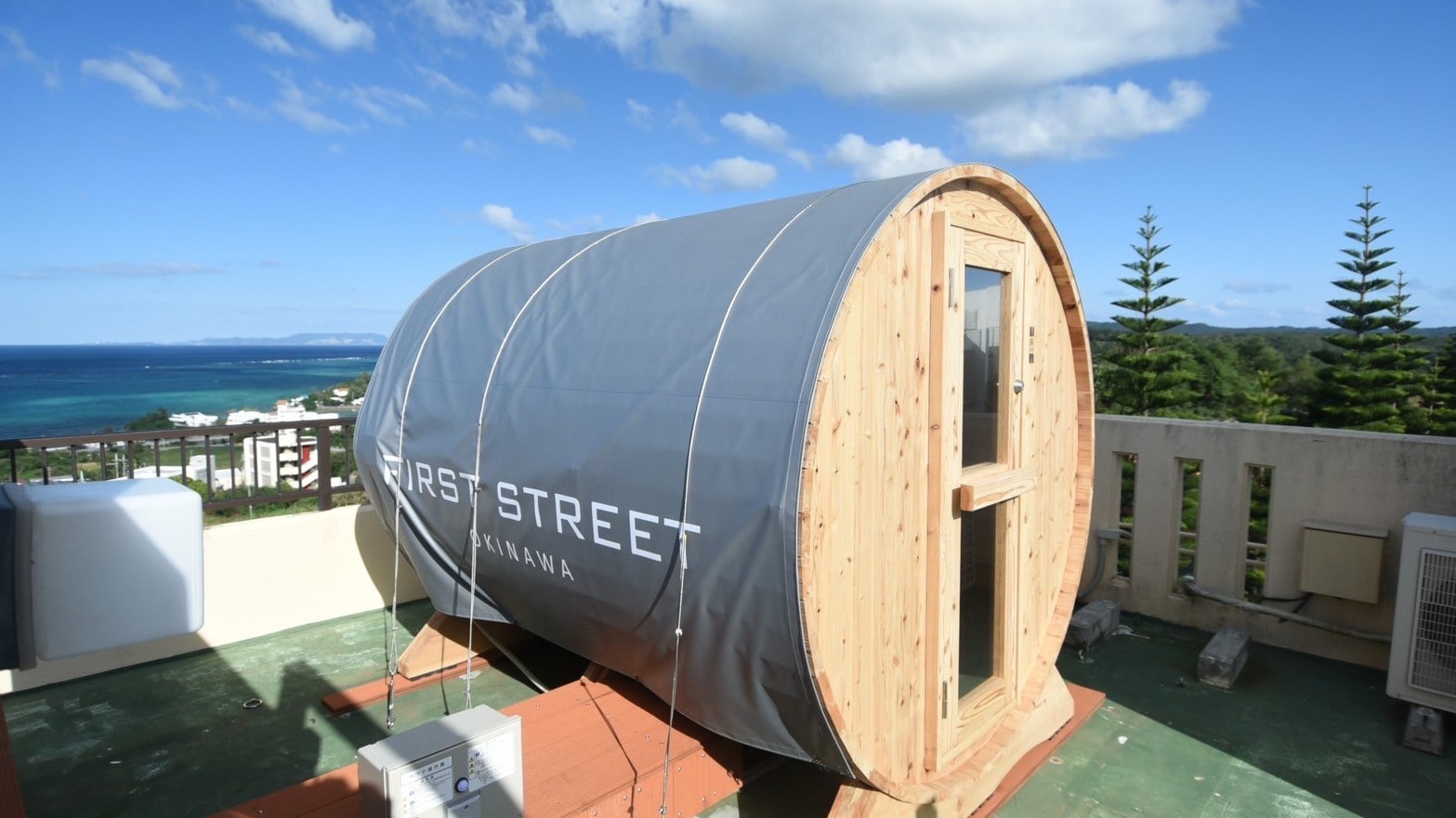 Rooftop sauna [005Room only★]