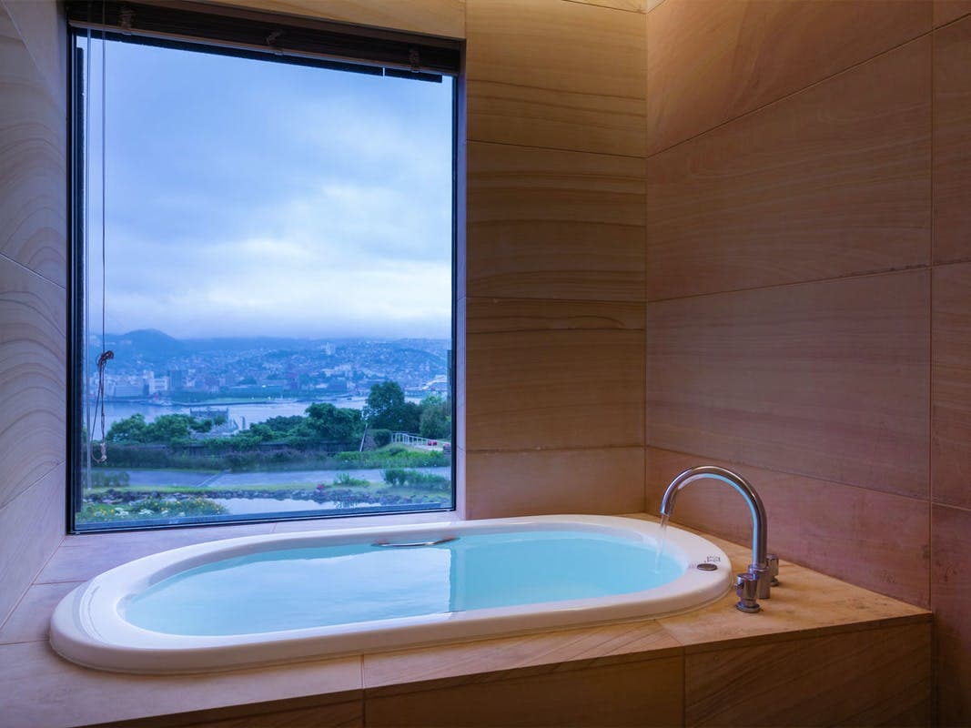 The view from the bath