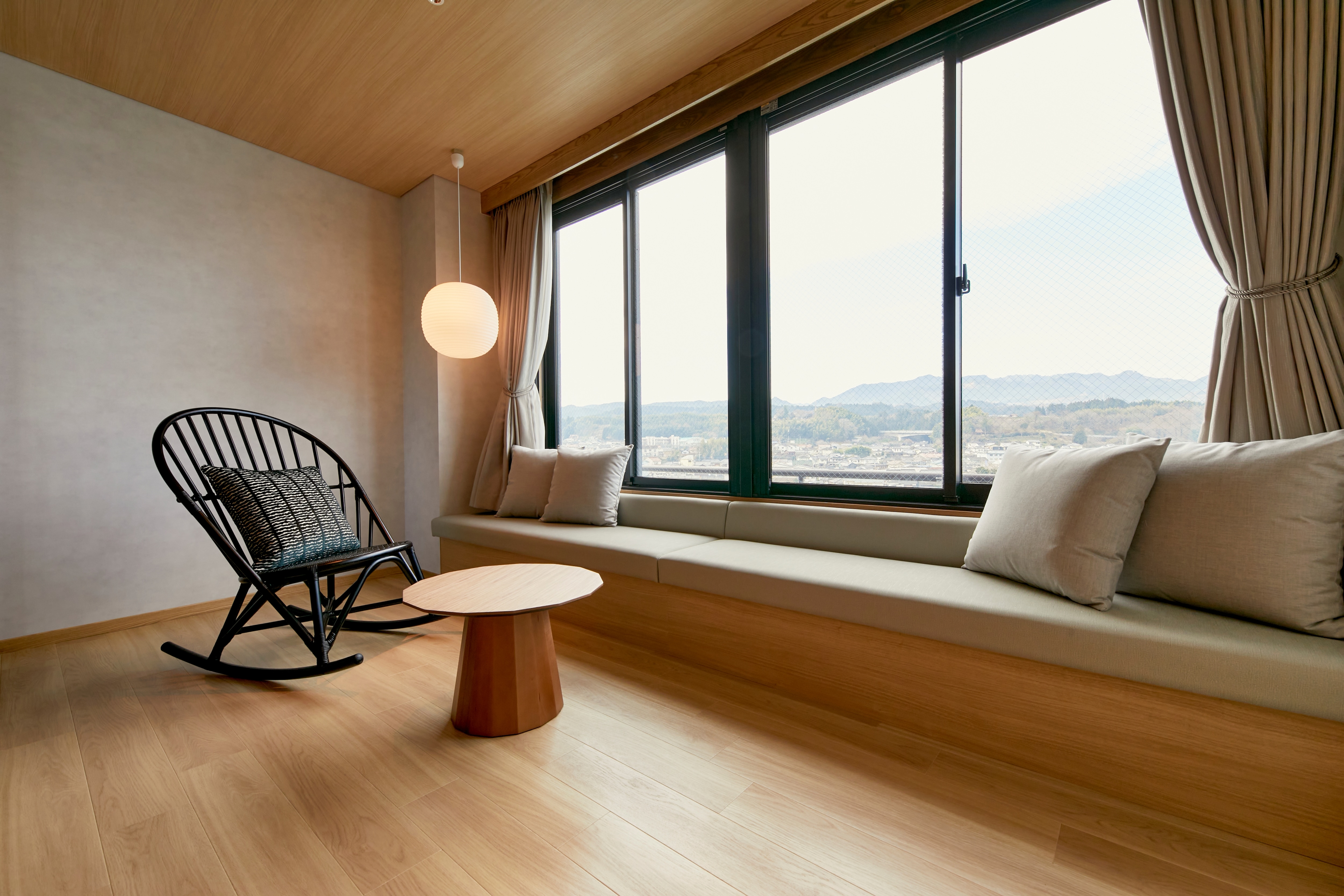 River view relaxation space (Sauna Suite 3)