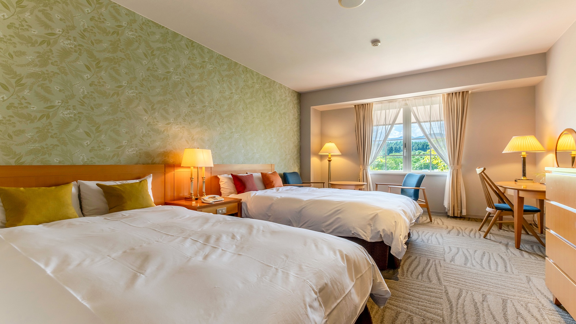 Standard twin room example