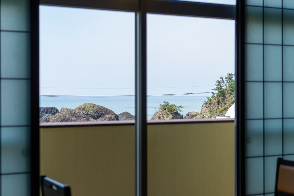 From the window in the room