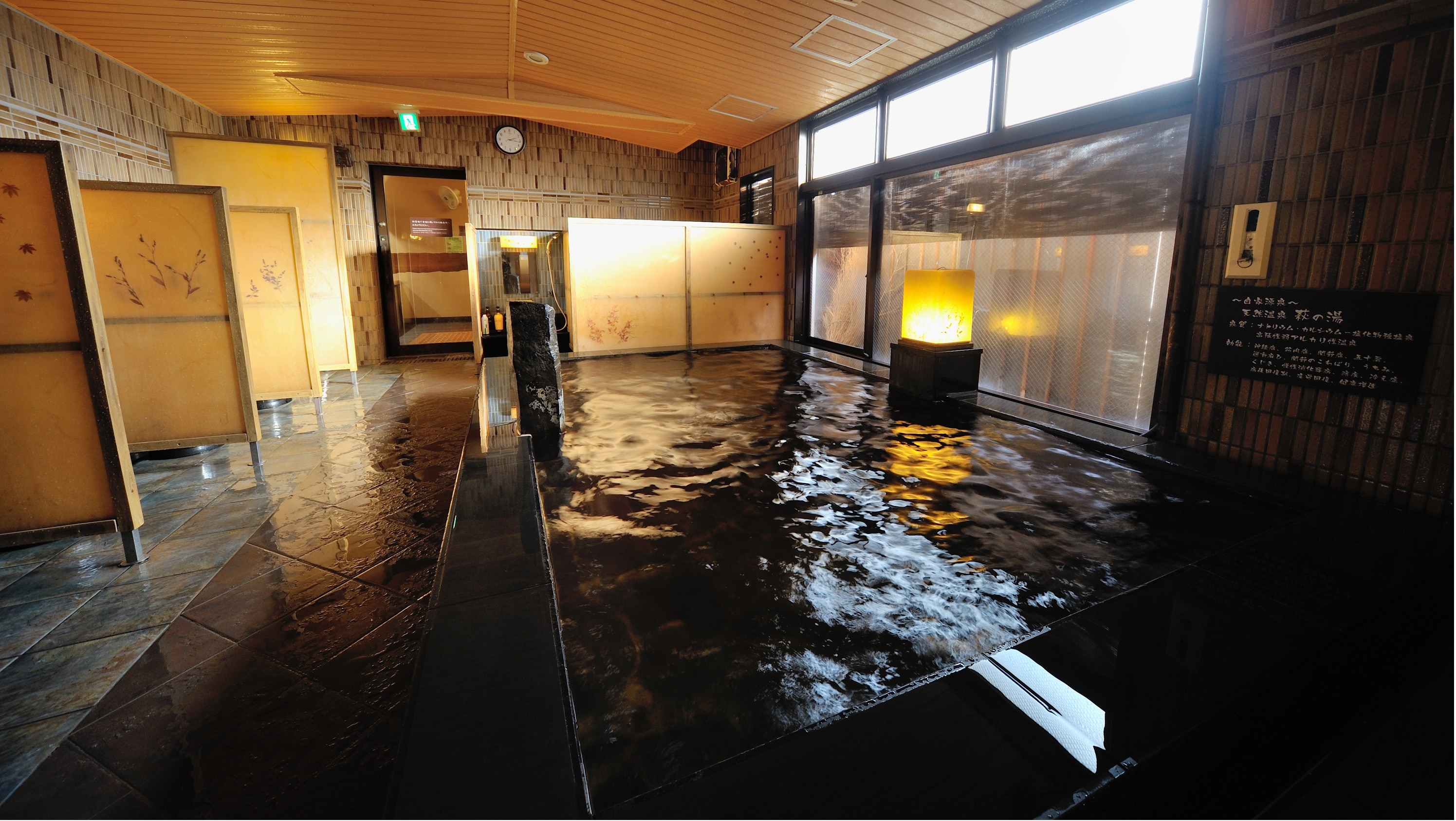 ◆9階男性大浴場　内湯　『萩の湯』