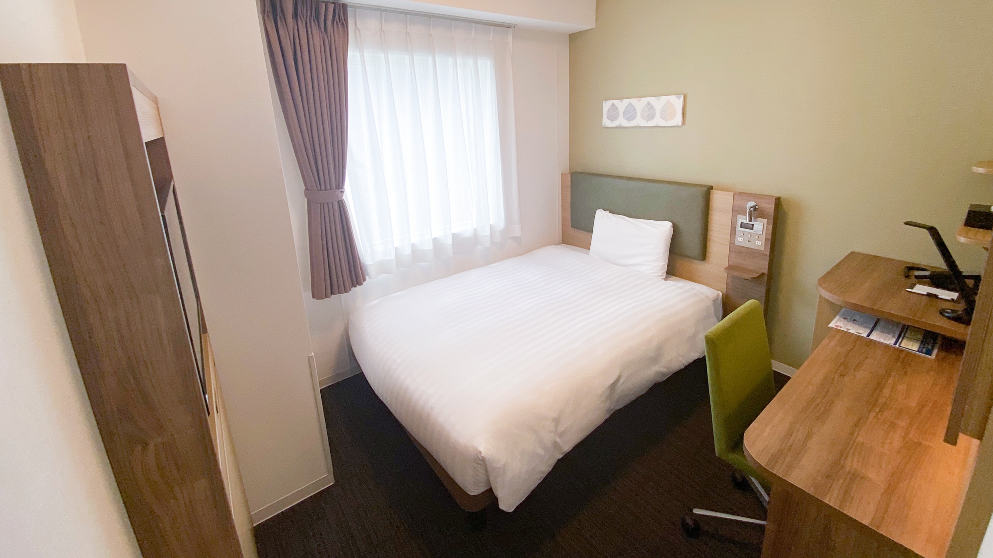 [1 bedroom] Double standard ◆ Bed width 140 cm ◆ Area 14 square meters