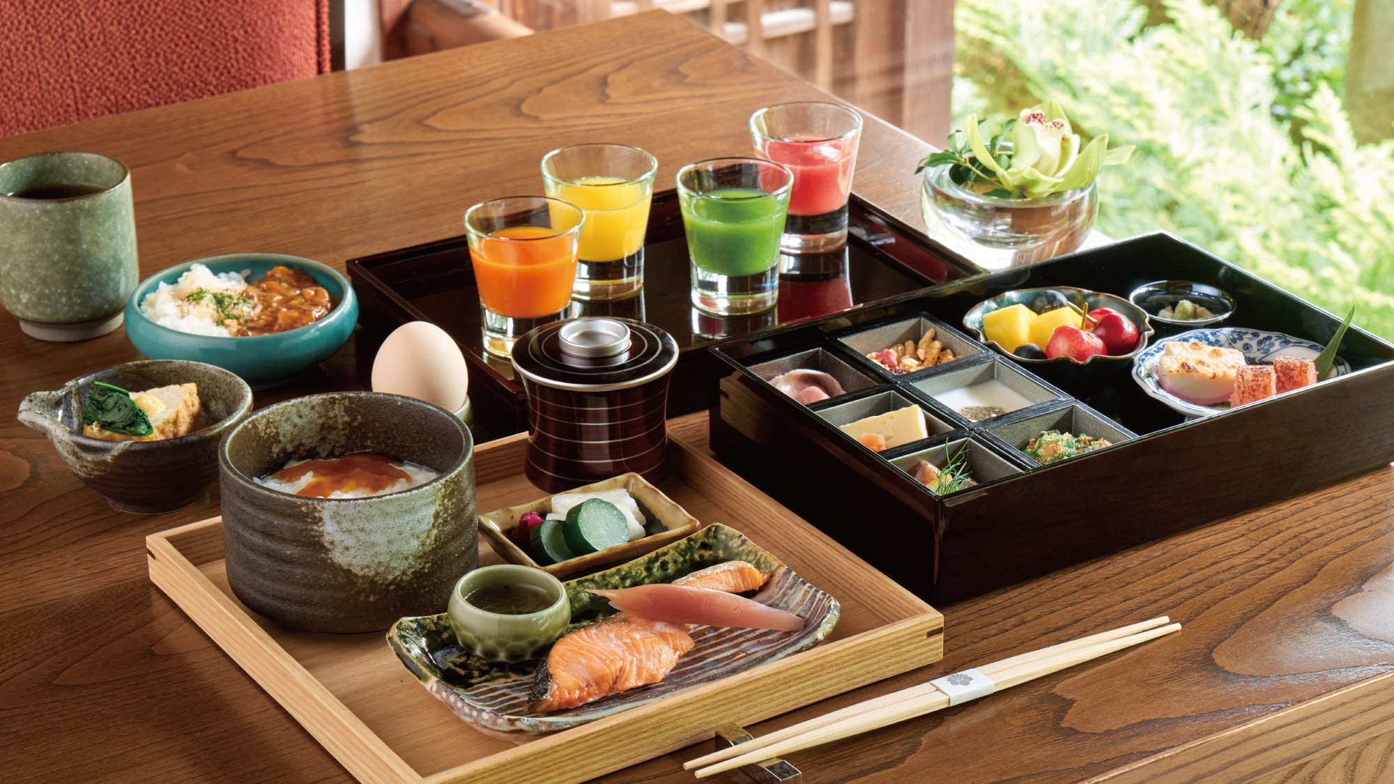 Gambar sarapan Jepang
