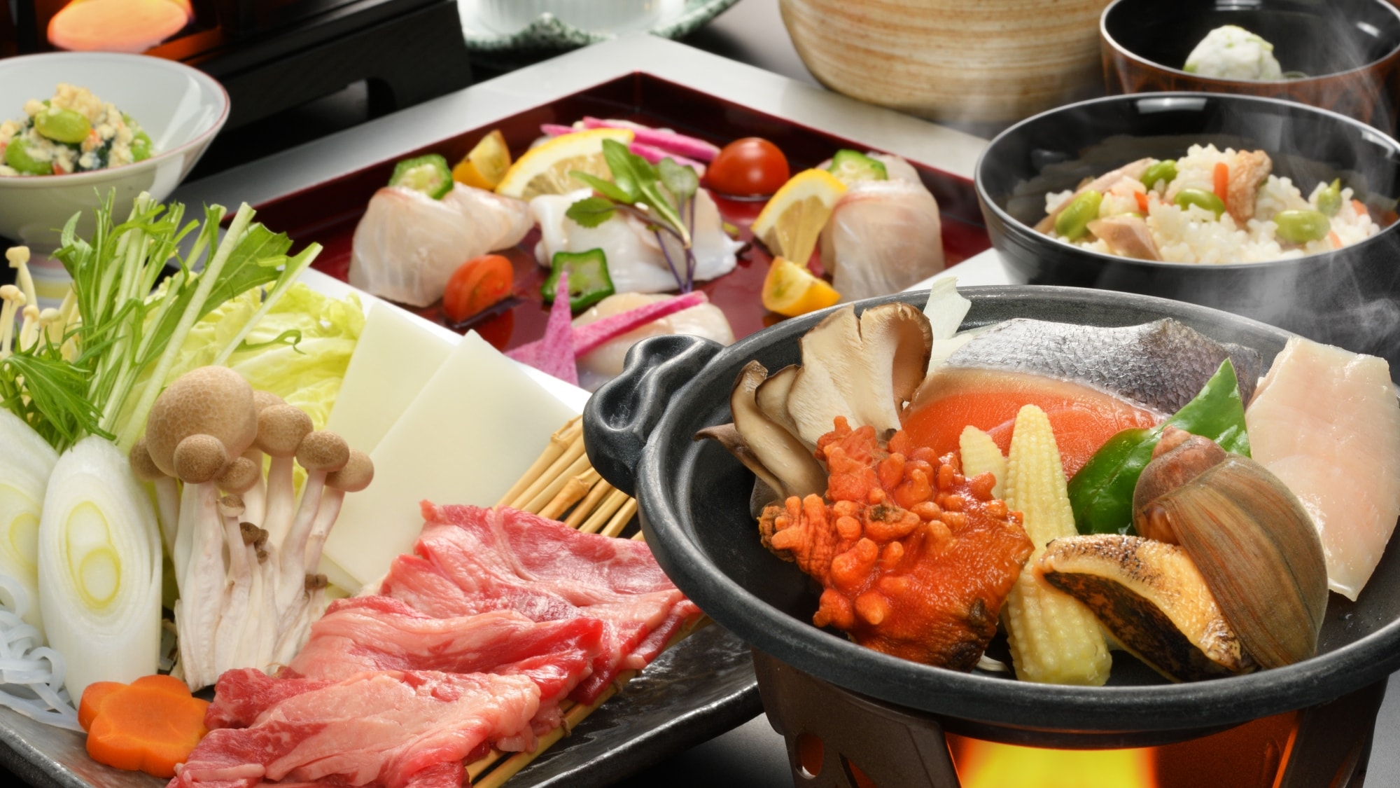 季节怀石料理套餐图片