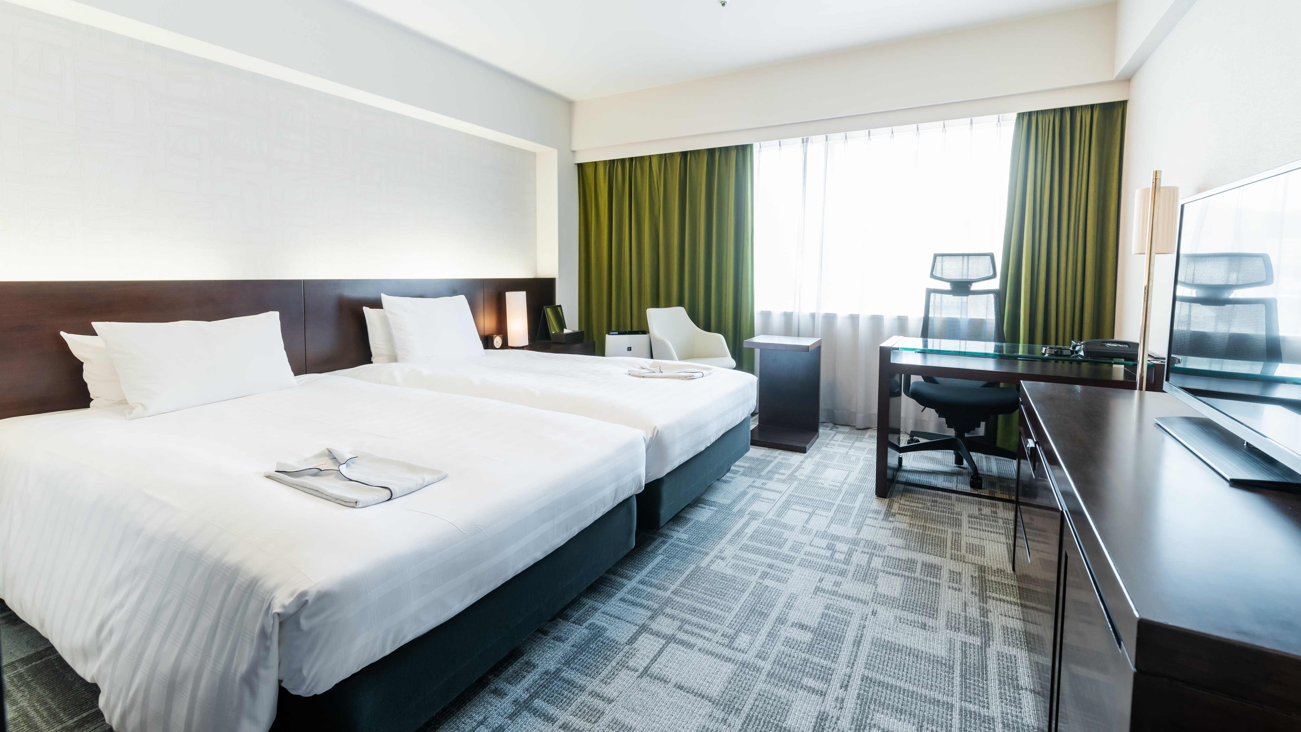 【雙床間】27.32㎡/110cm寬床×