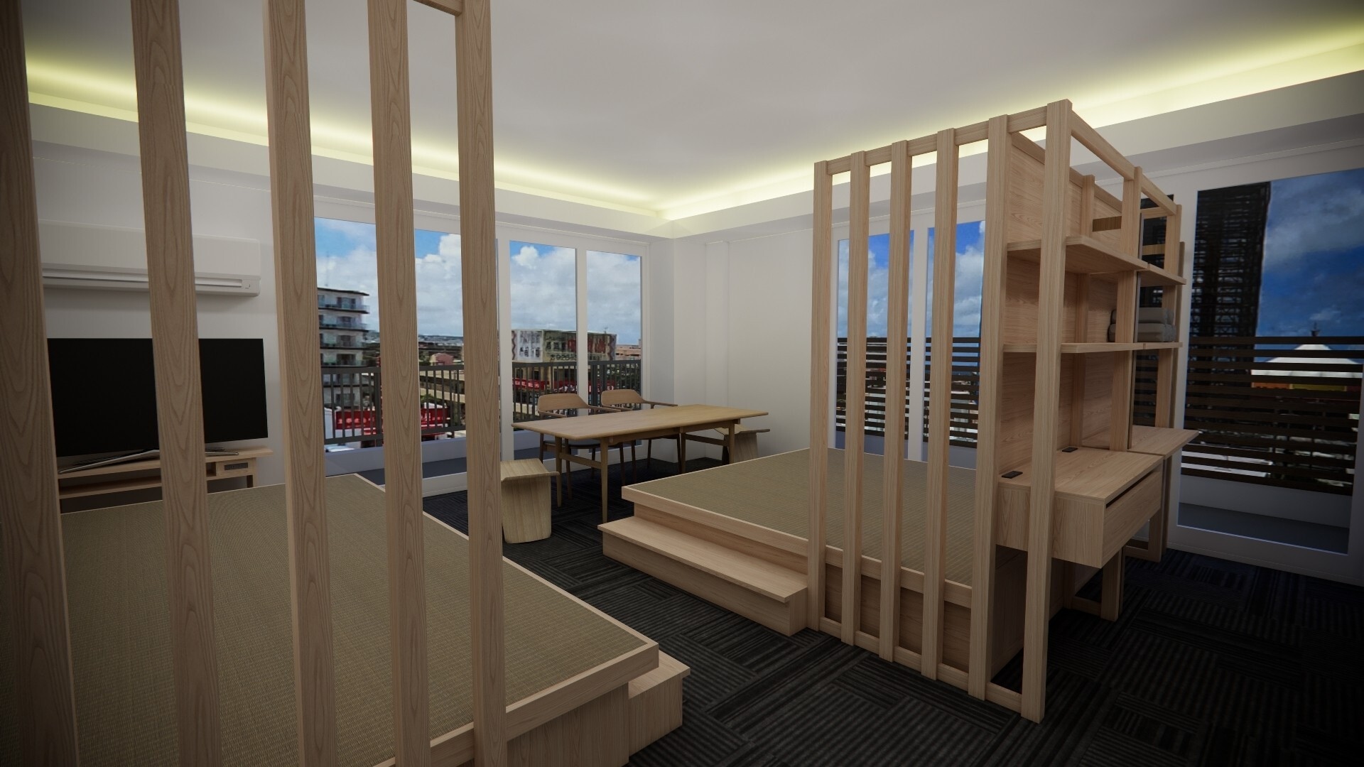 日式团体活动室