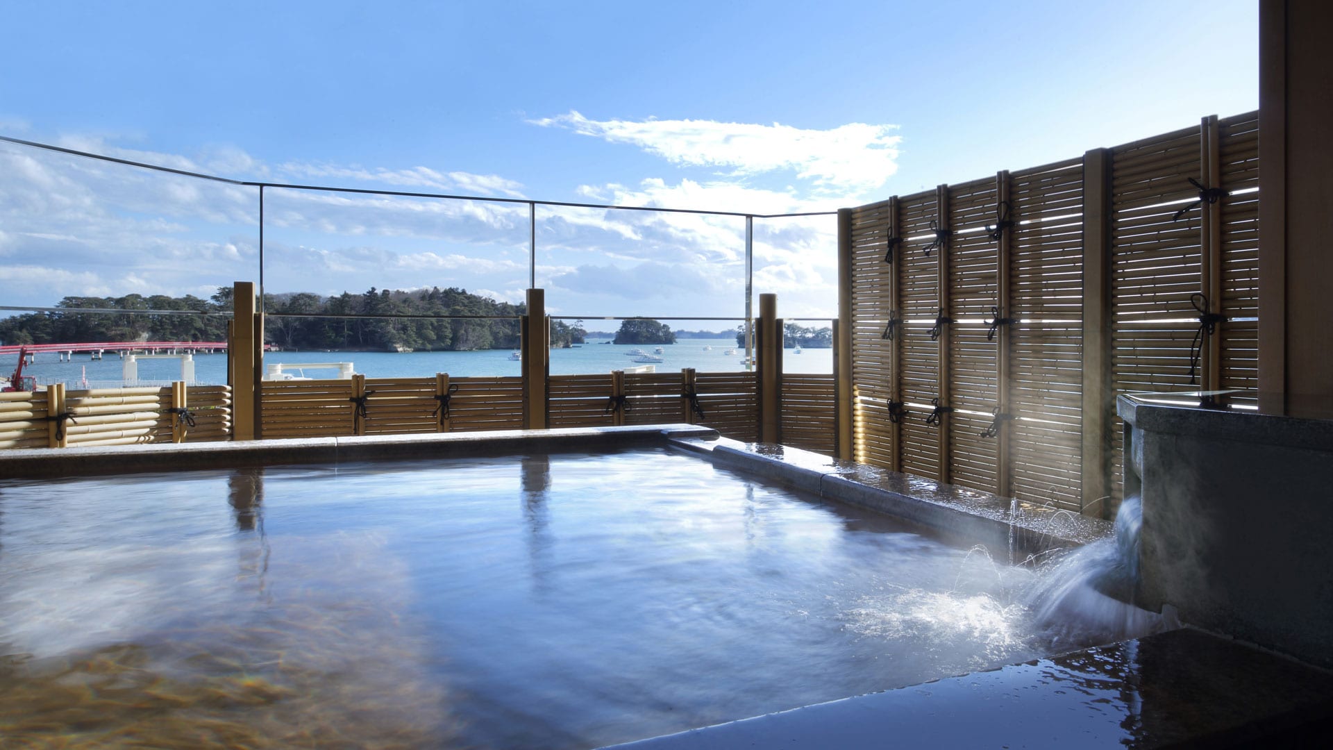 Men's open-air bath③