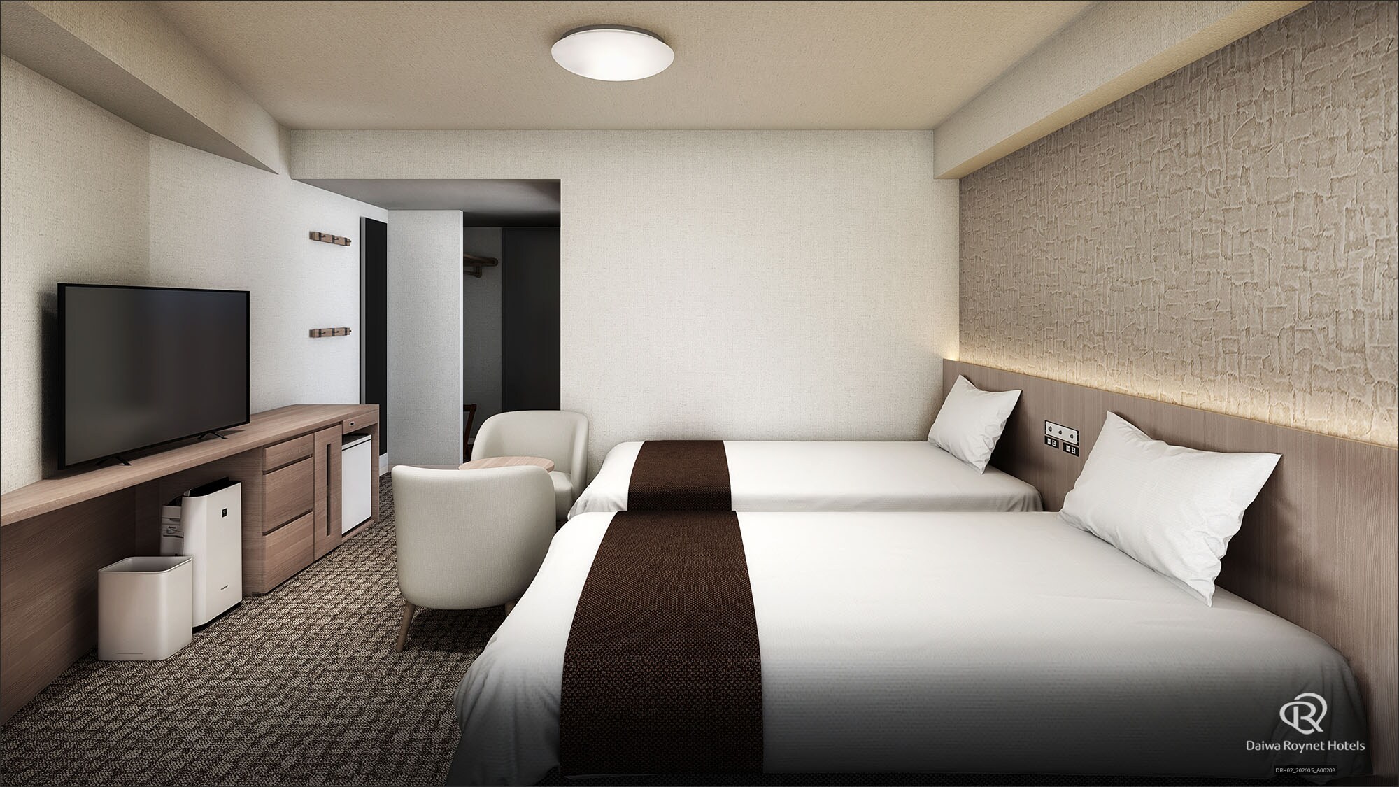 ● Universal Twin Room (Renovation Image)