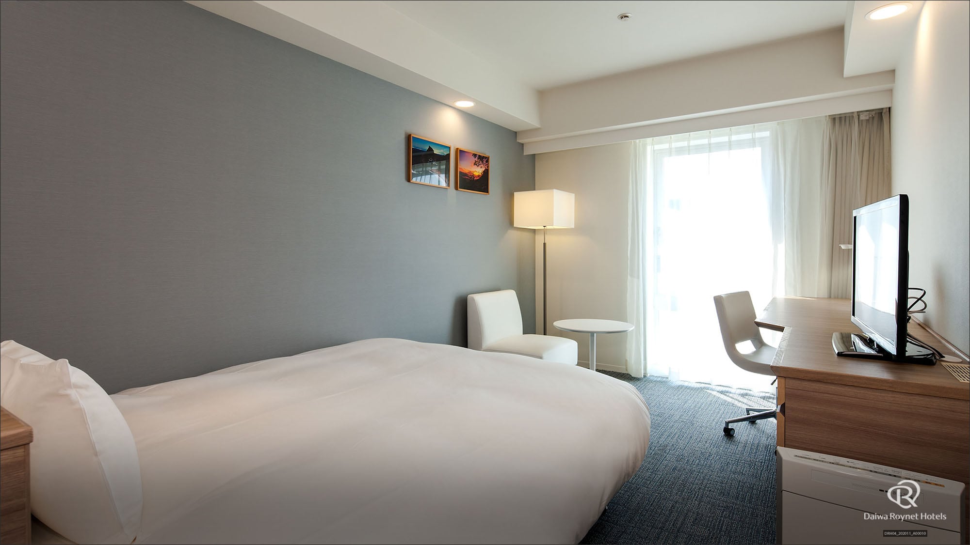 Standard single room Room area: 20㎡ Bed size 154cm