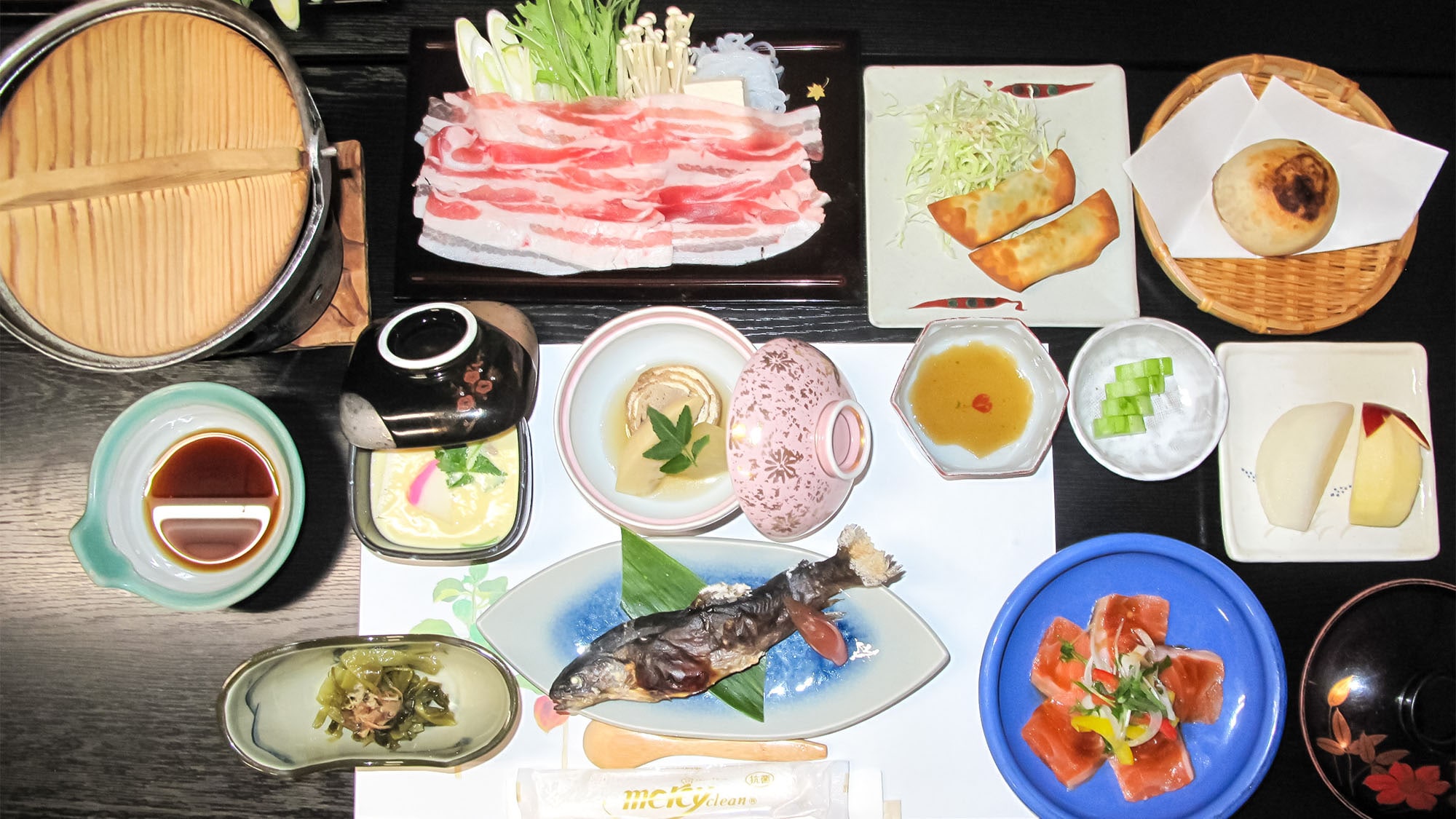 All local dishes are handmade using local ingredients.