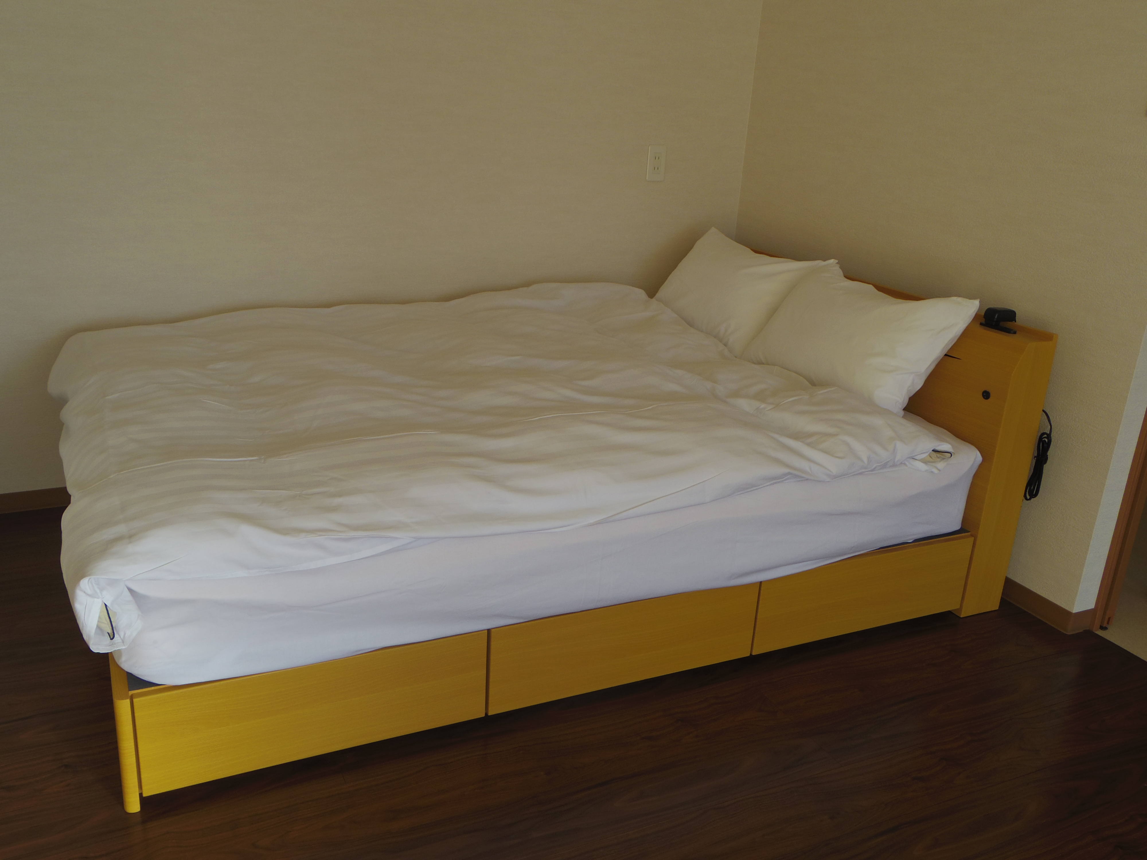 Large room bedroom