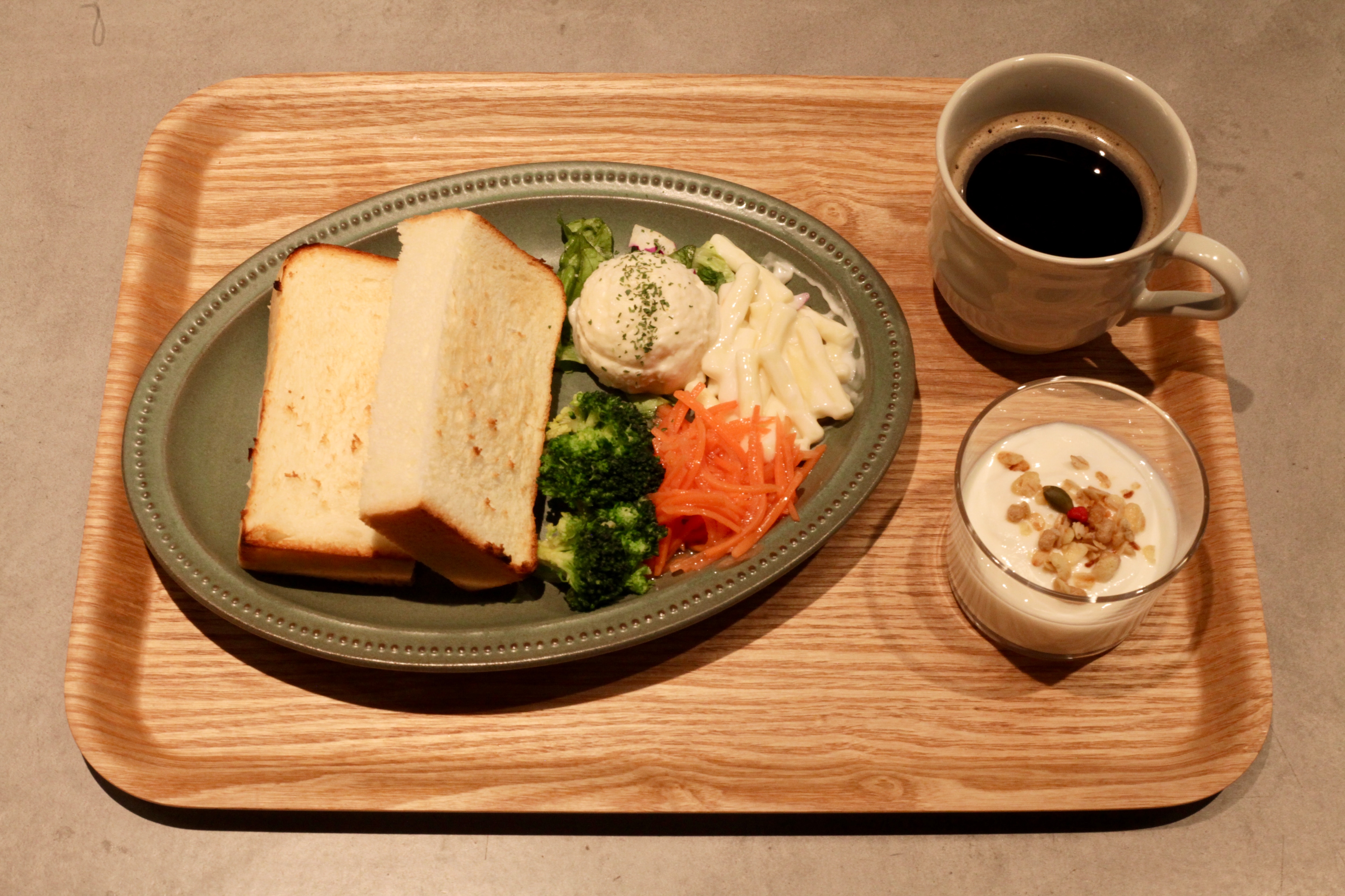 Breakfast example ①