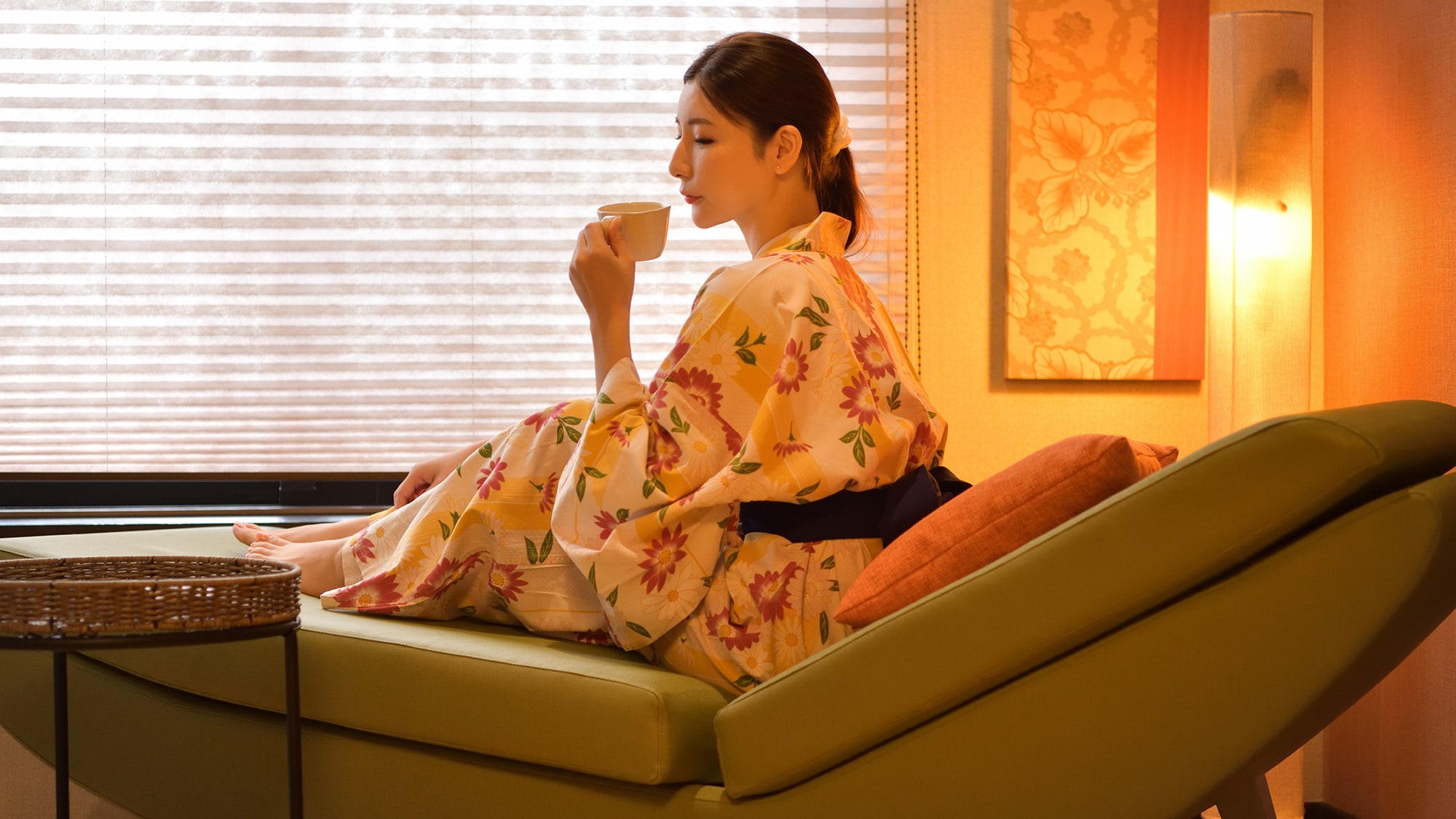 [Rock Sofa] It's like a relaxing bedrock bath. You'll feel relaxed and at ease as you sleep.