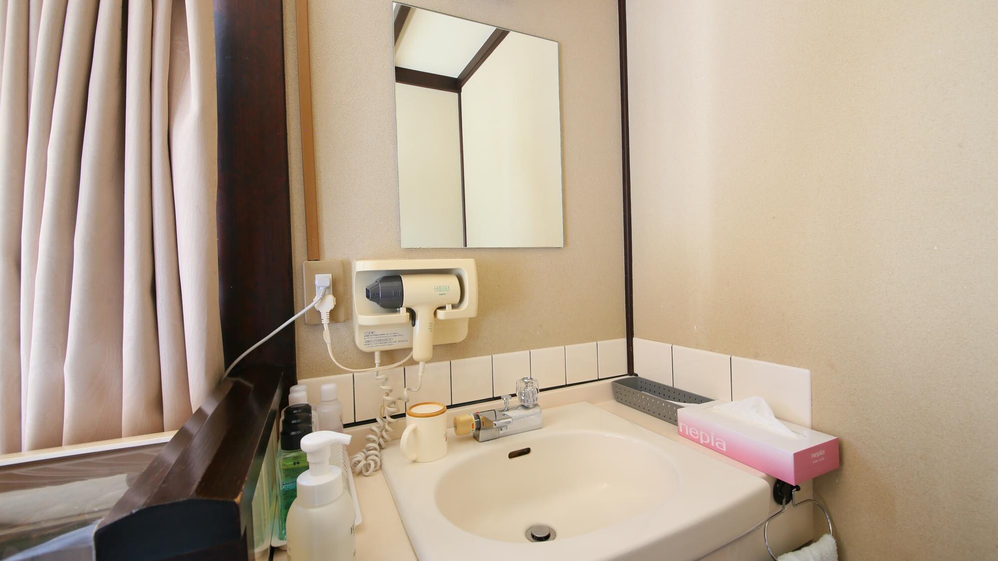 [日式房间10张榻榻米+宽边]洗脸盆的例子