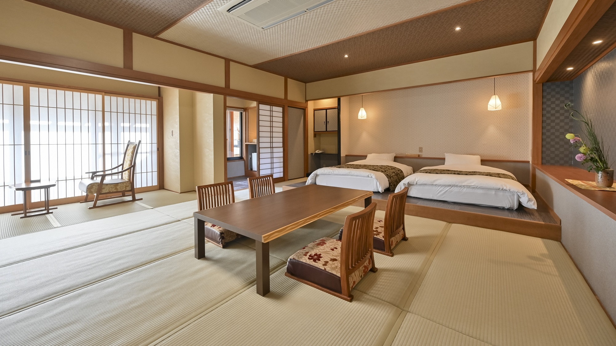 <Jepang modern dengan pemandian terbuka - bebas rokok> [Sazanka]