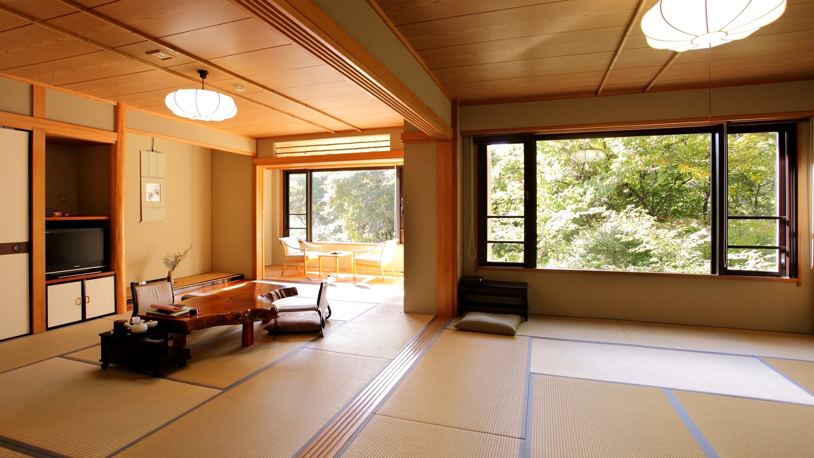 Momiji no Ga guest room (Japanese-style room 10 tatami mats + 12 tatami mats)