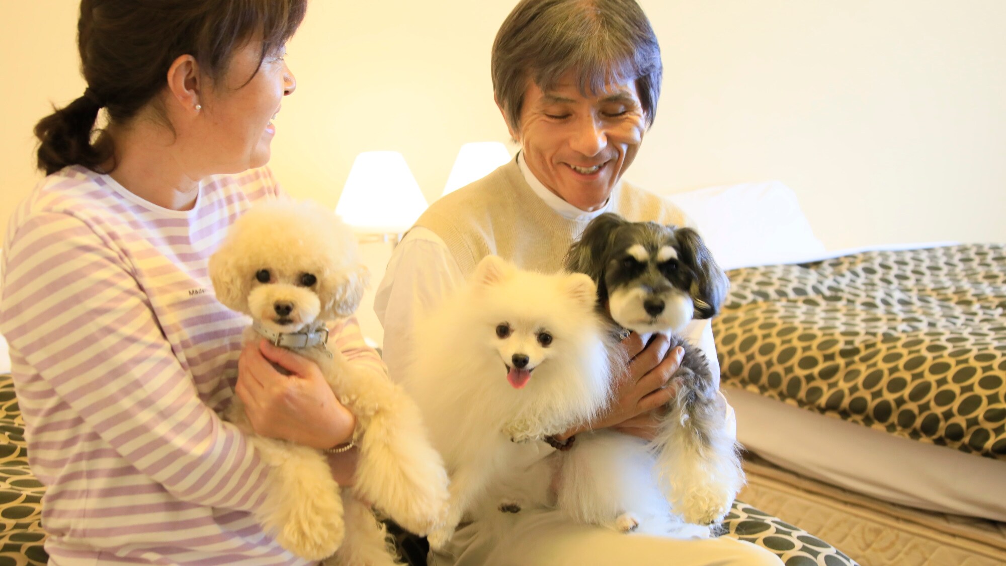 Guest Rooms | Of course, your pet dog is free in the rooms, so you can spend a special time with just your family.