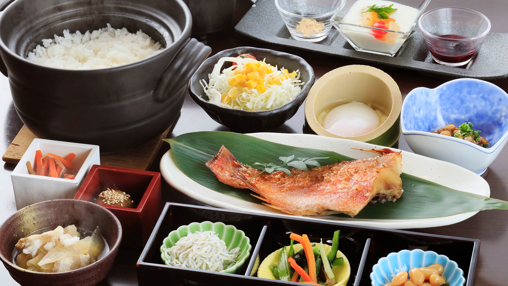 [Breakfast] Japanese breakfast that makes the best use of the ingredients. Make the beginning of the day healthy.