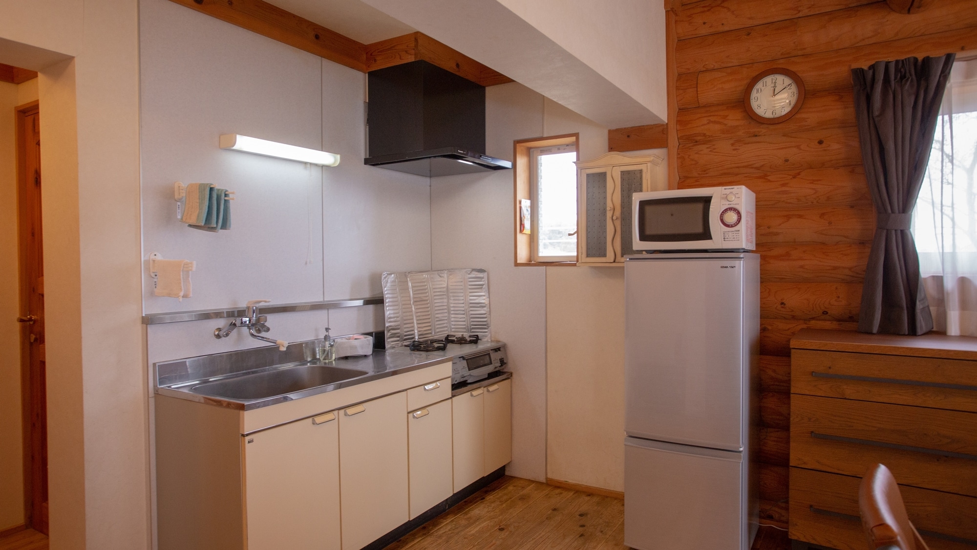 * [Log house] TIME ♪ with ingredients brought in with family and friends