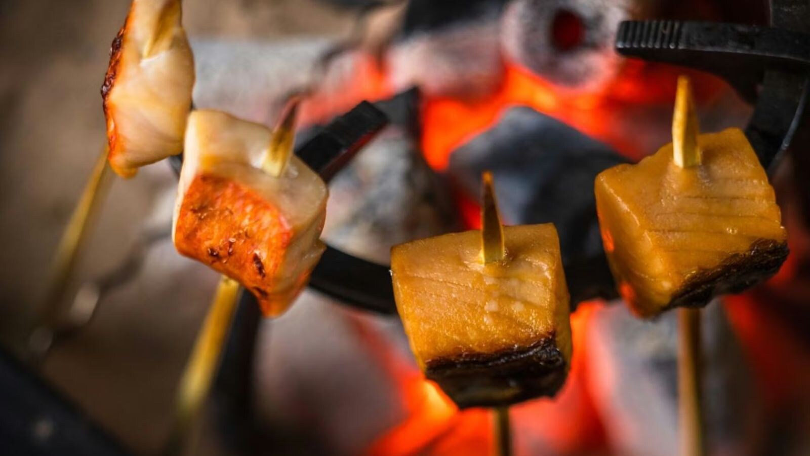 Irori grilling image