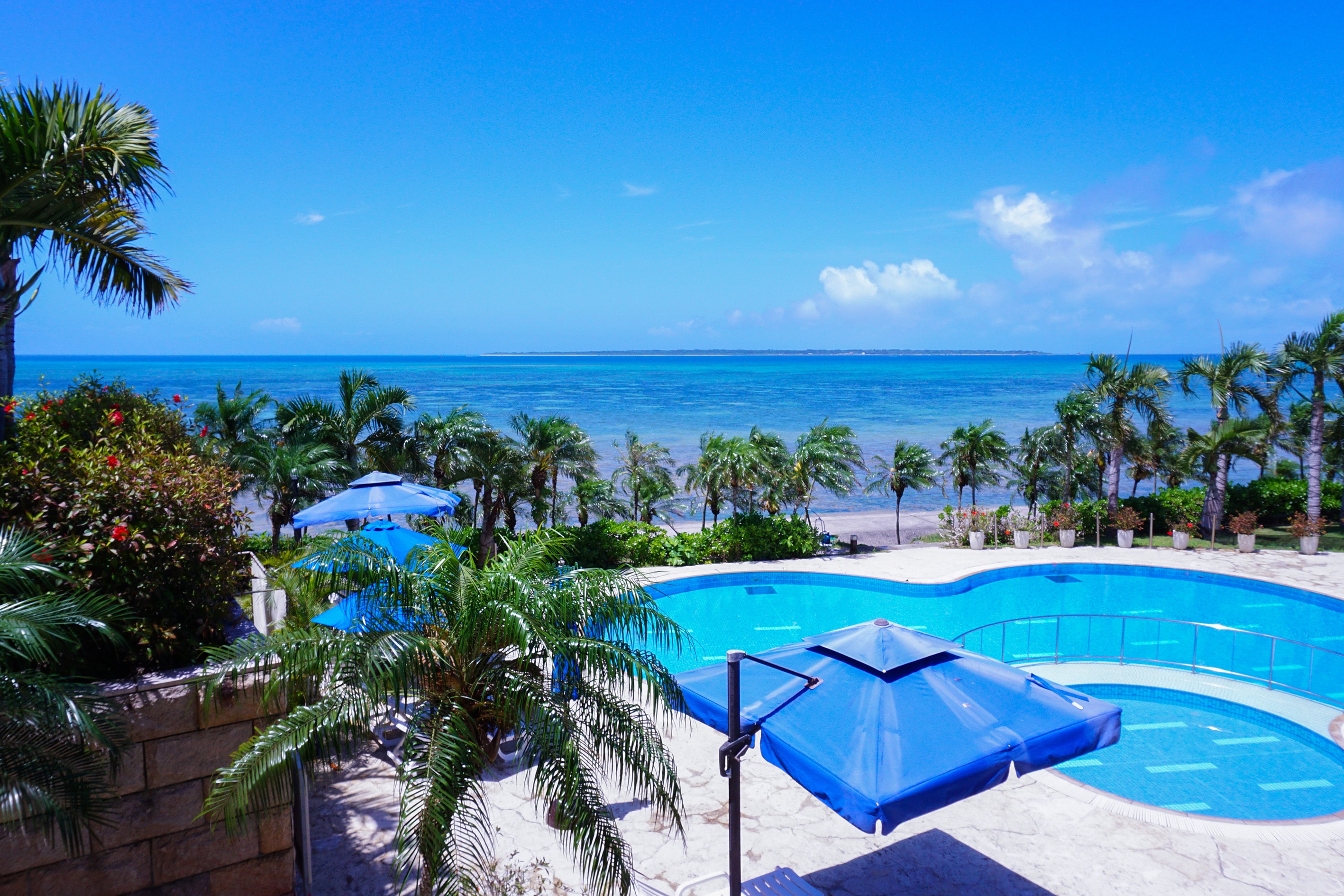 Outdoor pool/Ocean's Wing