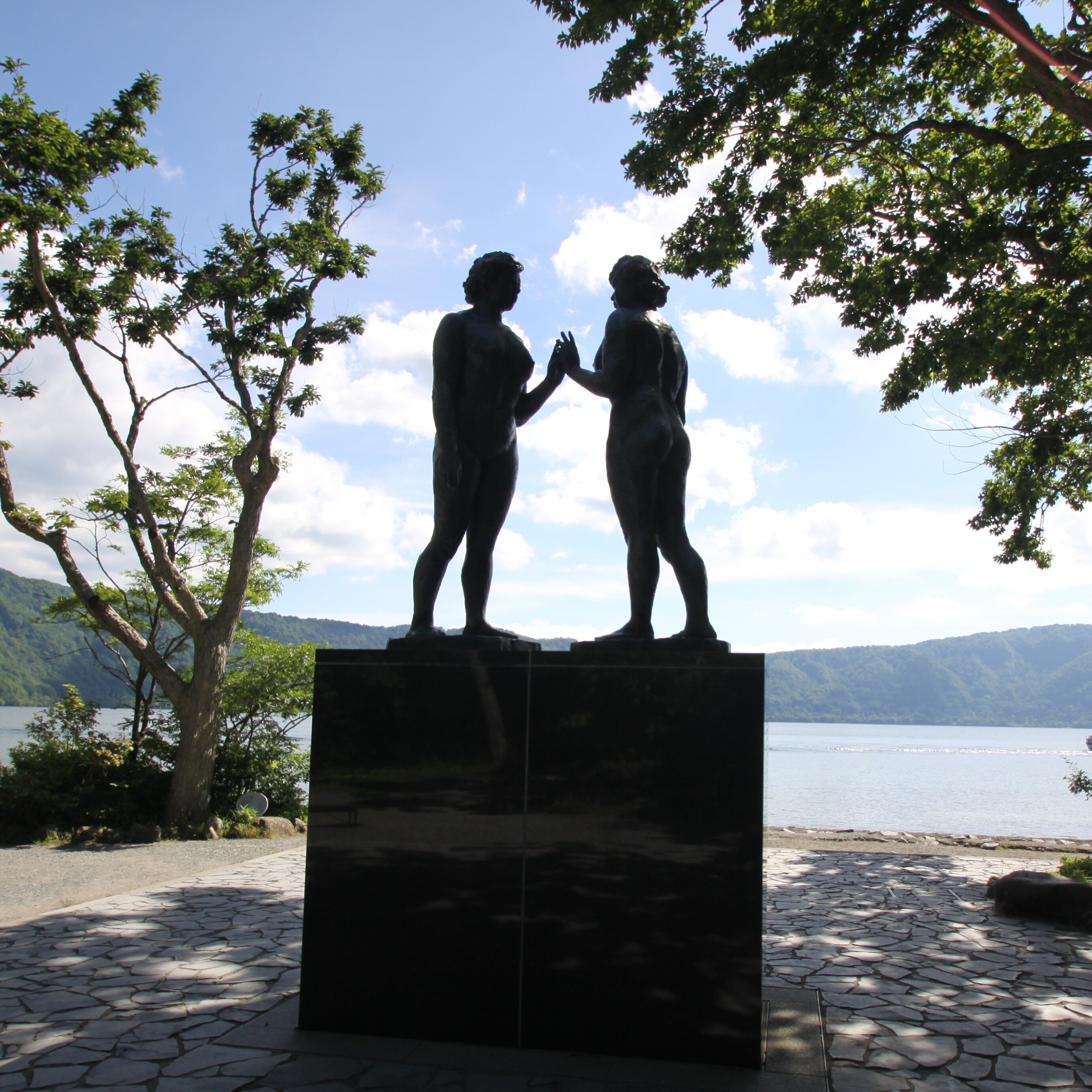 Maiden statue