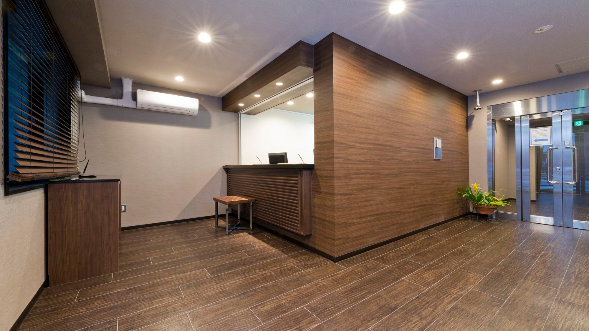 Front lobby