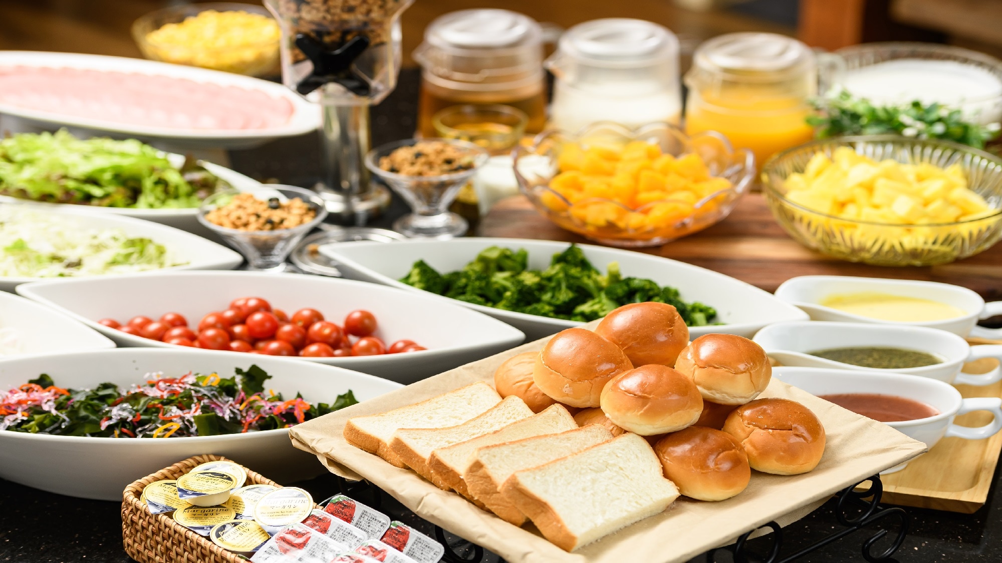 [Breakfast] Please enjoy our chef's proud dishes!