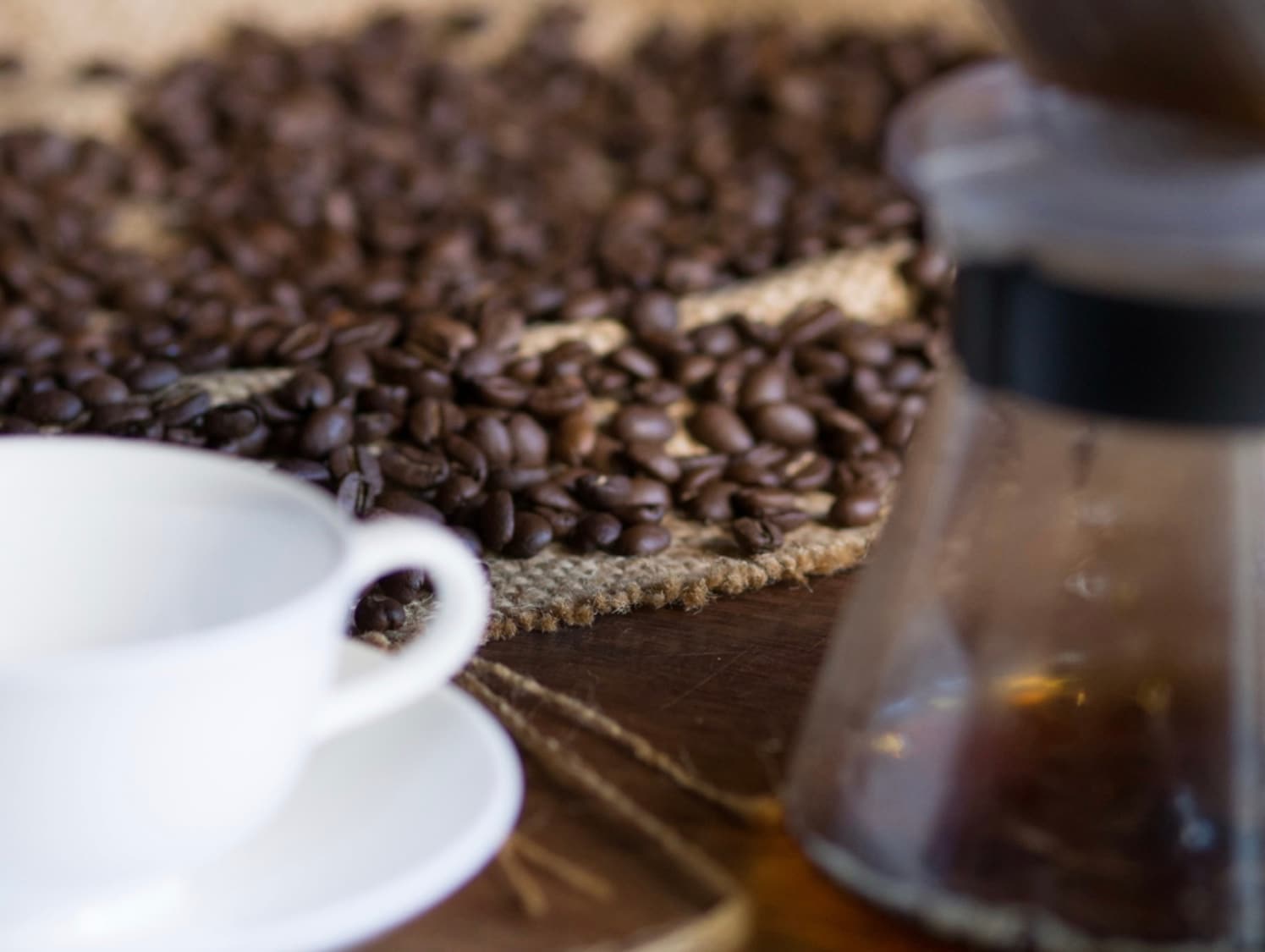 Home-roasted coffee