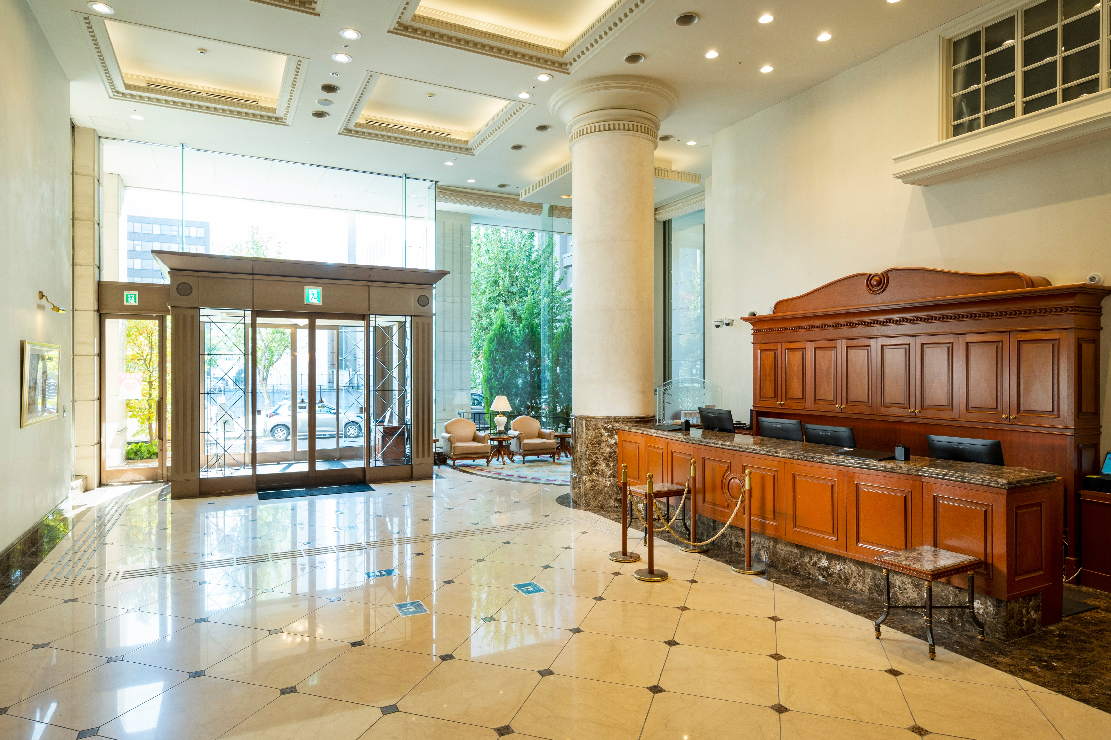 check-in counter