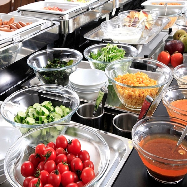 Japanese and Western breakfast buffet for customization page