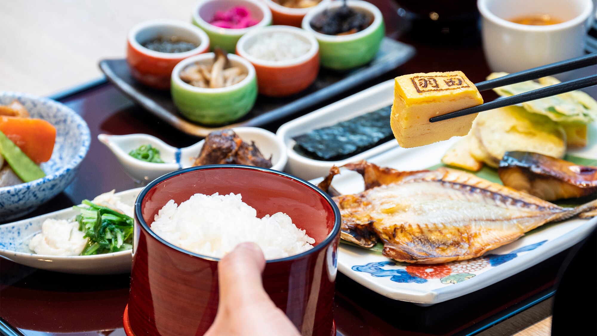 Breakfast buffet (Japanese)