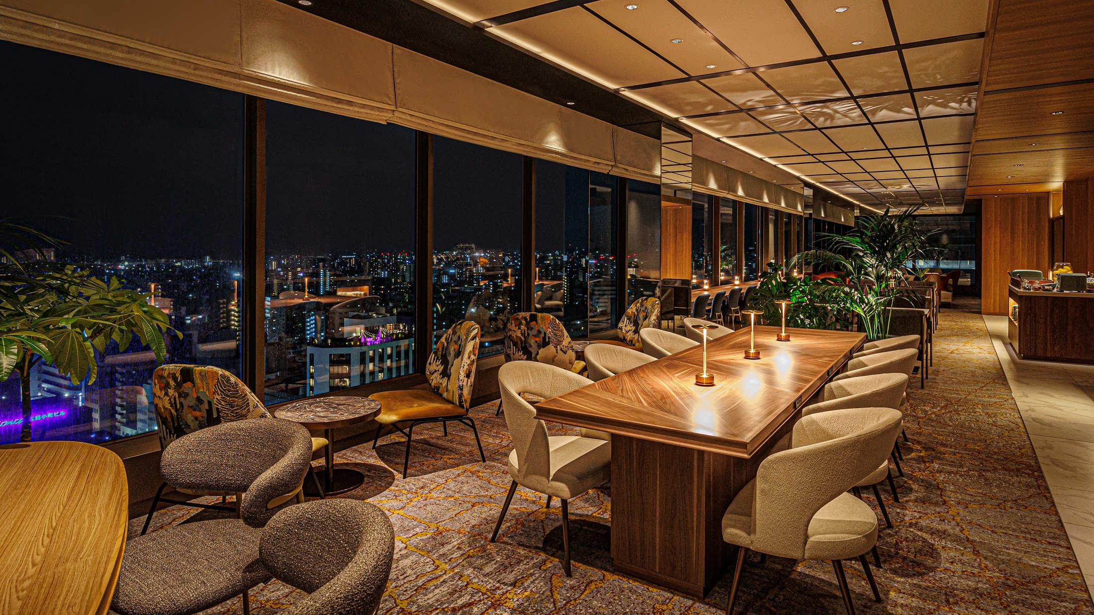 Enjoy a relaxing adult time in the club lounge.