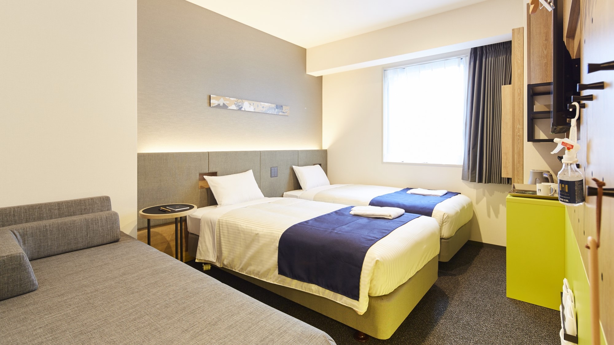 Standard twin (with sofa bed)